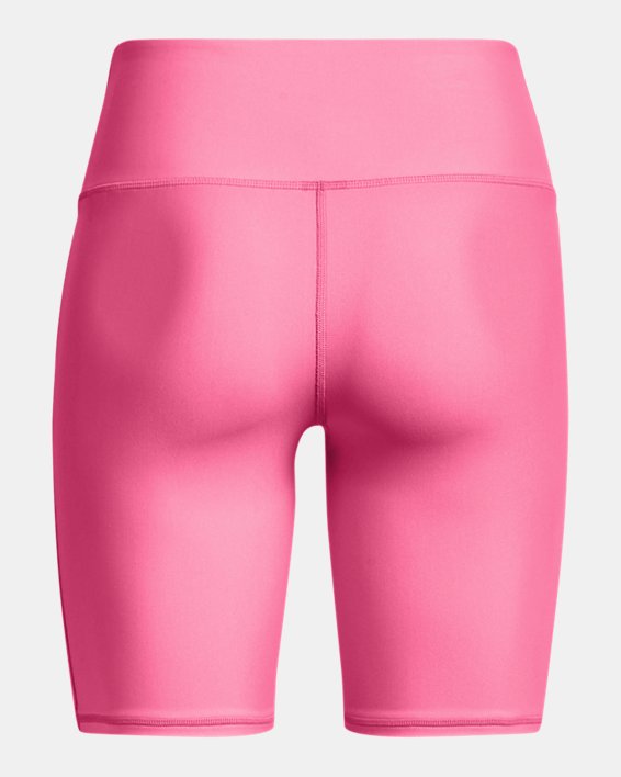 Women's HeatGear® Armour Bike Shorts, Pink, pdpMainDesktop image number 5